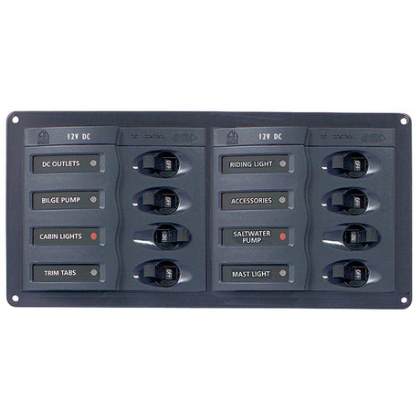 BEP DC Panel - 8-Way - Horizontal - Kesper Supply