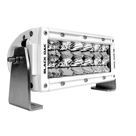 Black Oak Pro Series Double Row Combo 6" Light Bar - White - Kesper Supply