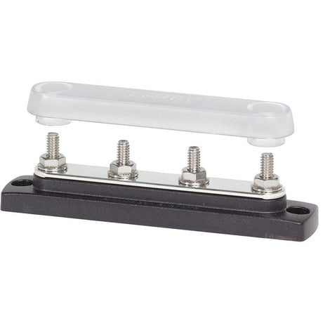 Blue Sea 2307 Common 150A BusBar - (4) 1/4"-20 Studs w/Cover - Kesper Supply