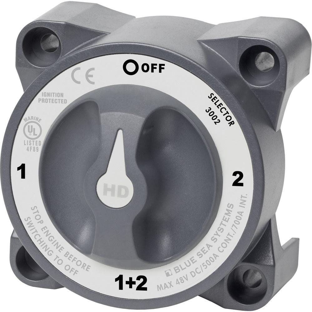 Blue Sea 3002 HD-Series Battery Switch Selector - Kesper Supply