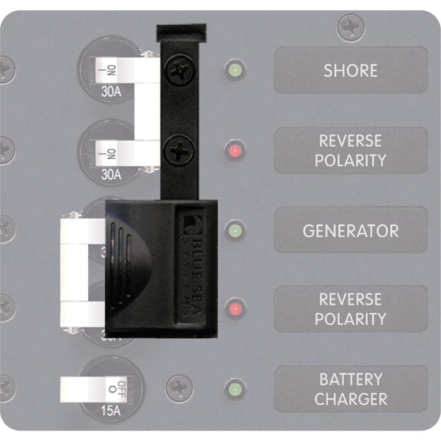 Blue Sea 4125 AC A-Series Circuit Breaker Lockout Slide - Kesper Supply