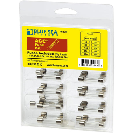 Blue Sea 5289 AGC Fuse Kit - 41-Piece - Kesper Supply