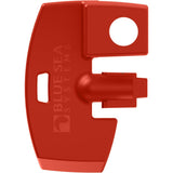 Blue Sea 7903 Battery Switch Key Lock Replacement - Red - Kesper Supply