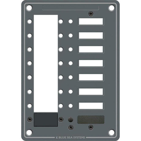 Blue Sea 8087 8 Position DC C-Series Panel - Blank - Kesper Supply