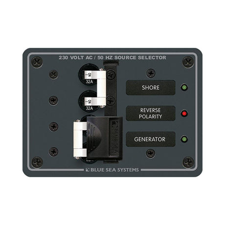 Blue Sea 8161 AC Toggle Source Selector (230V) - 2 Source - Kesper Supply