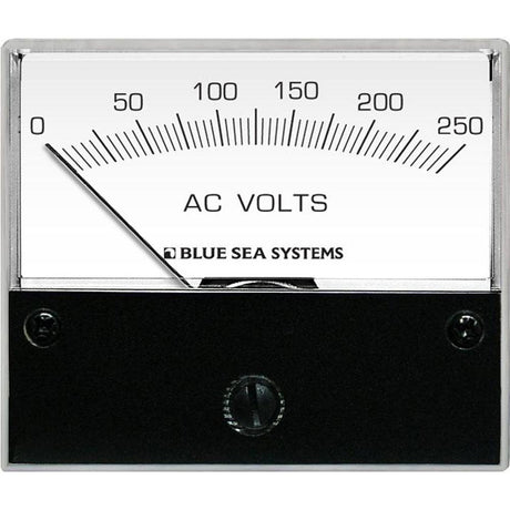 Blue Sea 9354 AC Analog Voltmeter 0-250 Volts AC - Kesper Supply