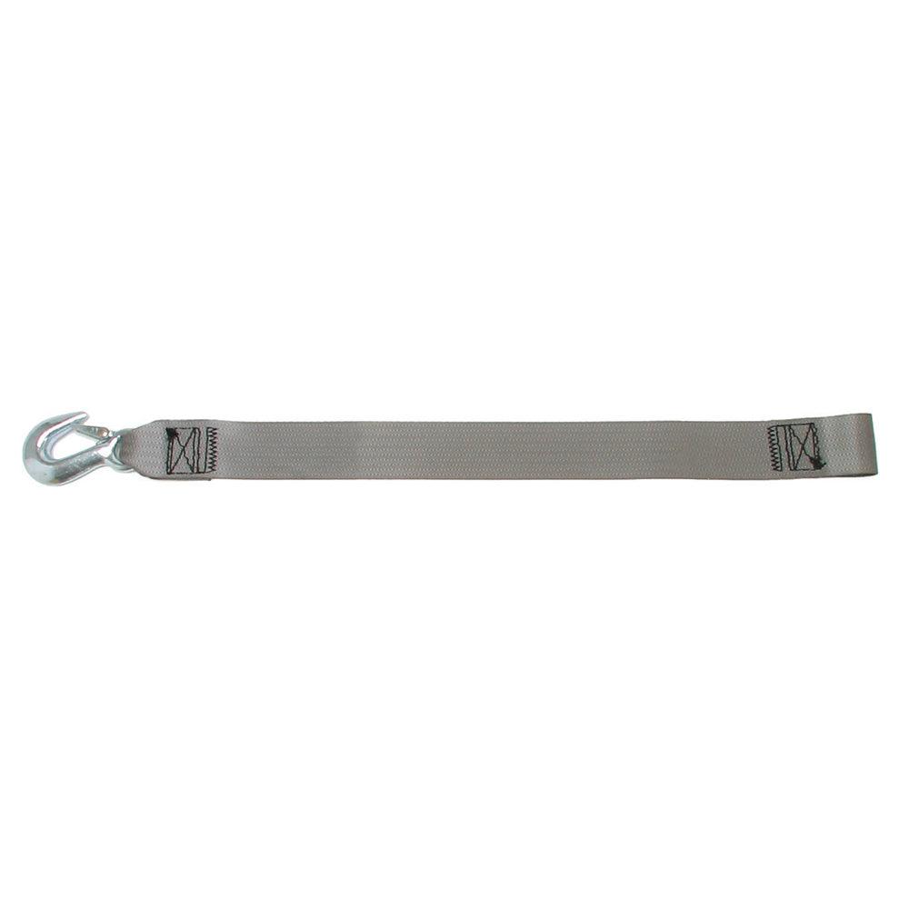 BoatBuckle Winch Strap w/Loop End 2" x 20' - Kesper Supply