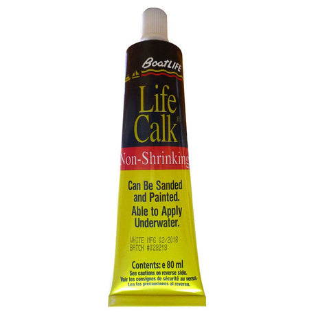 BoatLIFE Life-Calk Sealant Tube - Non-Shrinking - 2.8 FL. Oz - Black - Kesper Supply