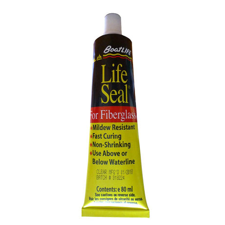 BoatLIFE LifeSeal Sealant Tube 2.8 FL. Oz - Clear - Kesper Supply