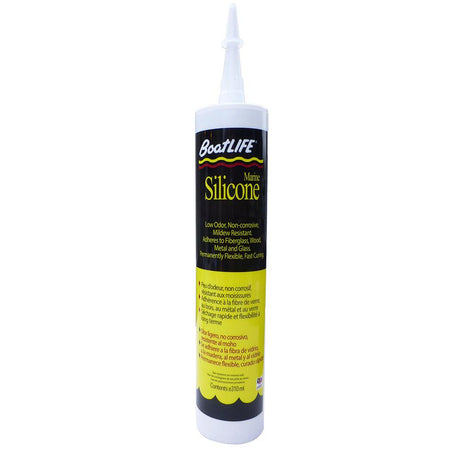 BoatLIFE Silicone Rubber Sealant Cartridge - Clear - Kesper Supply