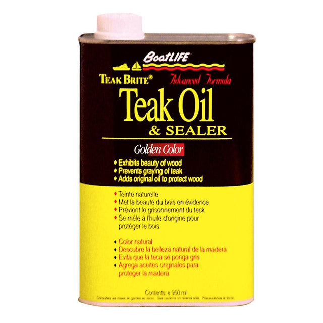 BoatLIFE Teak Brite Advanced Formula Teak Oil - 32oz - Kesper Supply