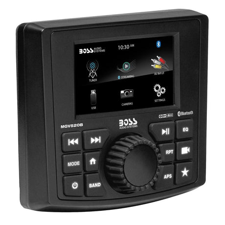 Boss Audio MGV520B Marine Stereo w/AM/FM/BT/USB/Rear Camera - Kesper Supply