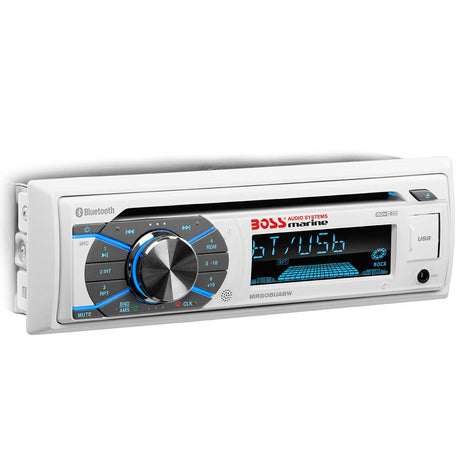 Boss Audio MR508UABW Marine Stereo w/AM/FM/CD/BT/USB - Kesper Supply