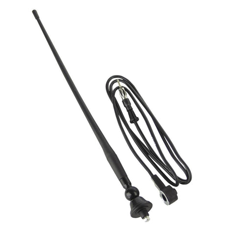 Boss Audio MRANT12 AM/FM Rubber Antenna - Black - Kesper Supply