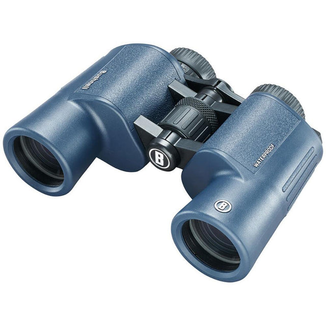 Bushnell 10x42mm H2O Binocular - Dark Blue Porro WP/FP Twist Up Eyecups - Kesper Supply