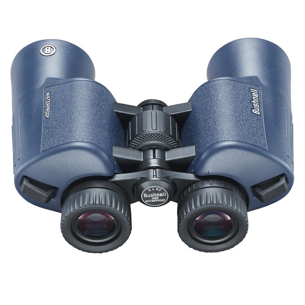 Bushnell 10x42mm H2O Binocular - Dark Blue Porro WP/FP Twist Up Eyecups - Kesper Supply