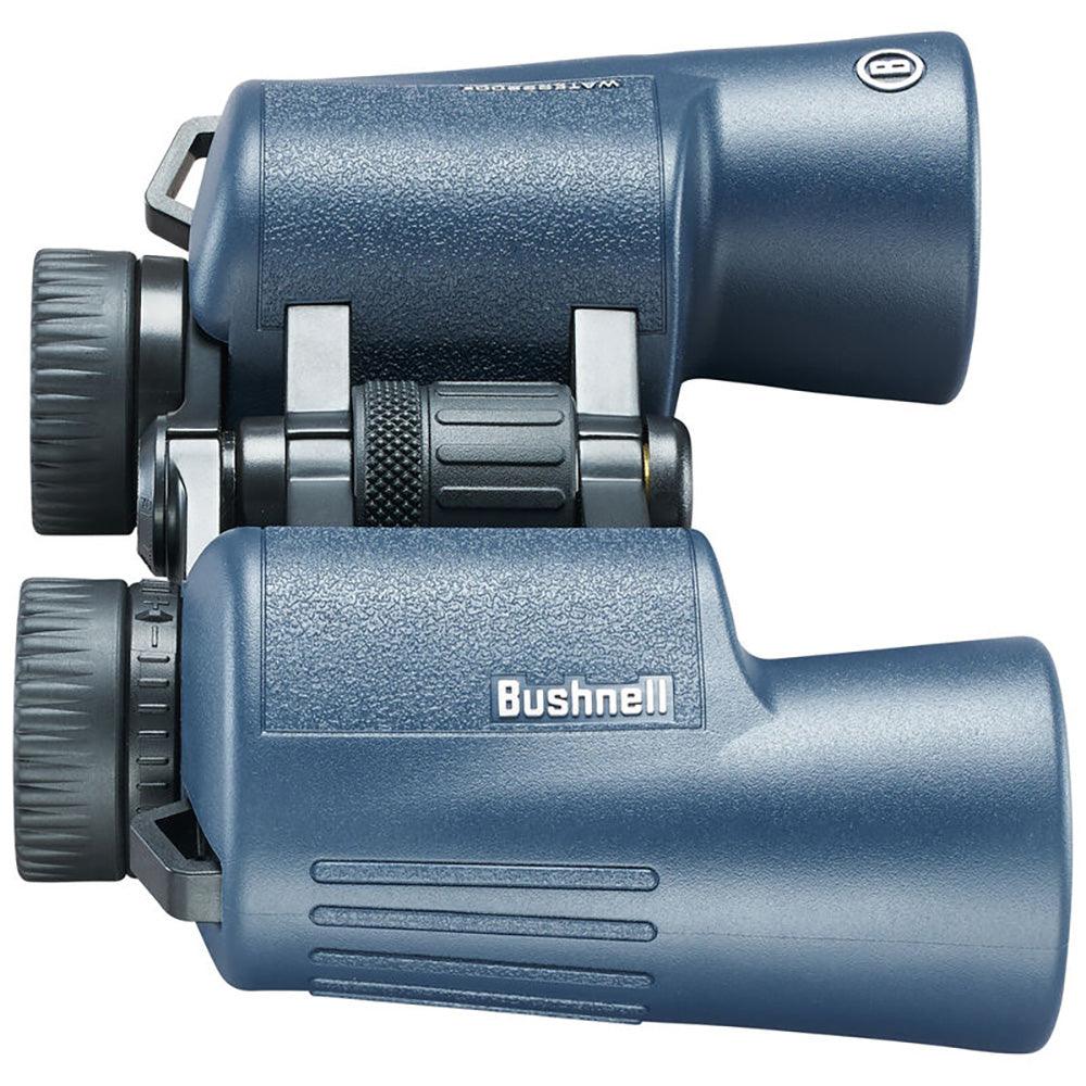 Bushnell 10x42mm H2O Binocular - Dark Blue Porro WP/FP Twist Up Eyecups - Kesper Supply