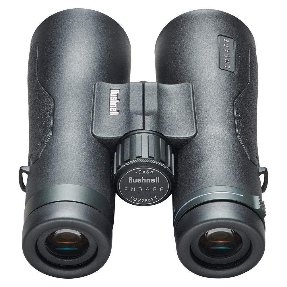 Bushnell 12x50mm Engage Binocular - Black Roof Prism ED/FMC/UWB - Kesper Supply