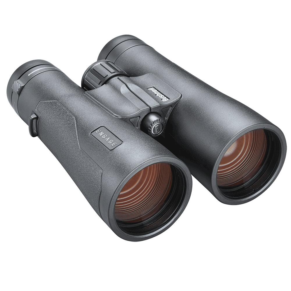 Bushnell 12x50mm Engage Binocular - Black Roof Prism ED/FMC/UWB - Kesper Supply