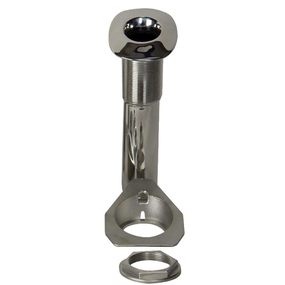 C.E. Smith 70 Series Screwless Flush Mount Rod Holder - 15 Degree - Stainless Steel - Cast Bottom - Black Liner - Boxed - Kesper Supply