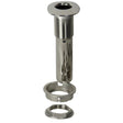 C.E. Smith 80 Series Screwless Flush Mount Rod Holder - 0 Degree - Stainless Steel - Cast Bottom - Black Liner - Kesper Supply