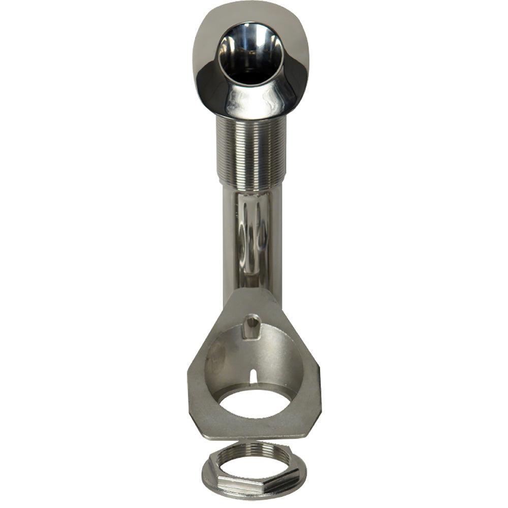 C.E. Smith 80 Series Screwless Flush Mount Rod Holder - 30 Degree - Stainless Steel - Cast Bottom - Black Liner - Kesper Supply