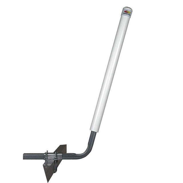 C.E. Smith Angled Post Guide On - 40" - White - Kesper Supply