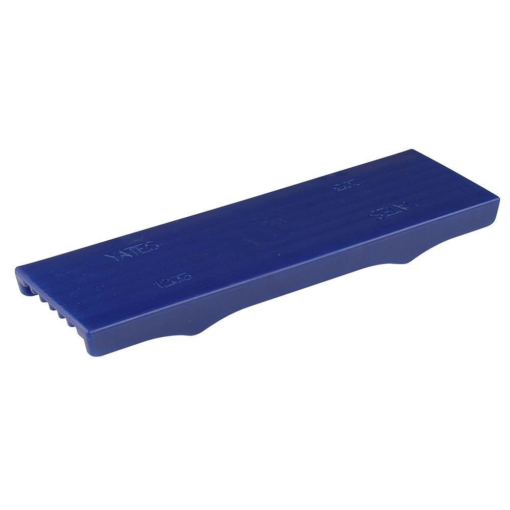 C.E.Smith Flex Keel Pad - Full Cap Style - 12" x 3" - Blue - Kesper Supply