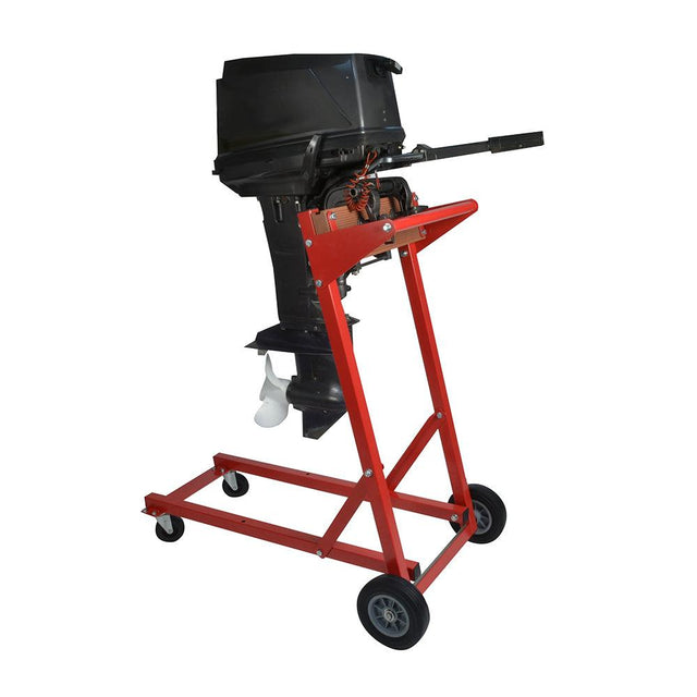 C.E. Smith Outboard Motor Dolly - 250lb. - Red - Kesper Supply