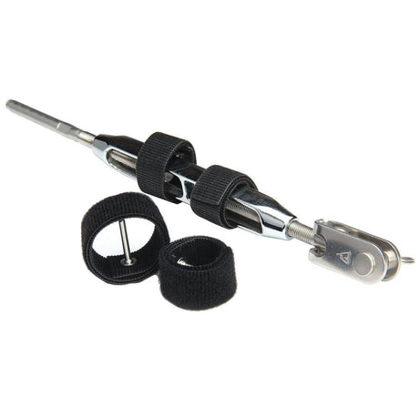C. Sherman Johnson Wrap Pins Hook & Loop Pin Locking Devices f/Open Body Turnbuckles 5/16" & 3/8" - 2-Pack - Kesper Supply
