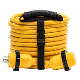 Camco 30 Amp Power Grip Marine Extension Cord - 50' M-Locking/F-Locking Adapter - Kesper Supply