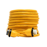Camco 50 Amp Power Grip Marine Extension Cord - 50' M-Locking/F-Locking Adapter - Kesper Supply