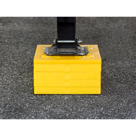 Camco FasTen Leveling Blocks w/T-Handle - 2x2 - Yellow *10-Pack - Kesper Supply