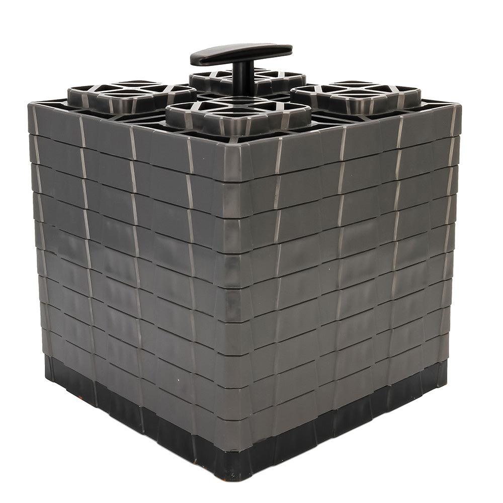 Camco FasTen Leveling Blocks XL w/T-Handle - 2x2 - Grey *10-Pack - Kesper Supply