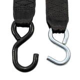 Camco Retractable Tie Down Straps - 2" Width 6' Dual Hooks - Kesper Supply