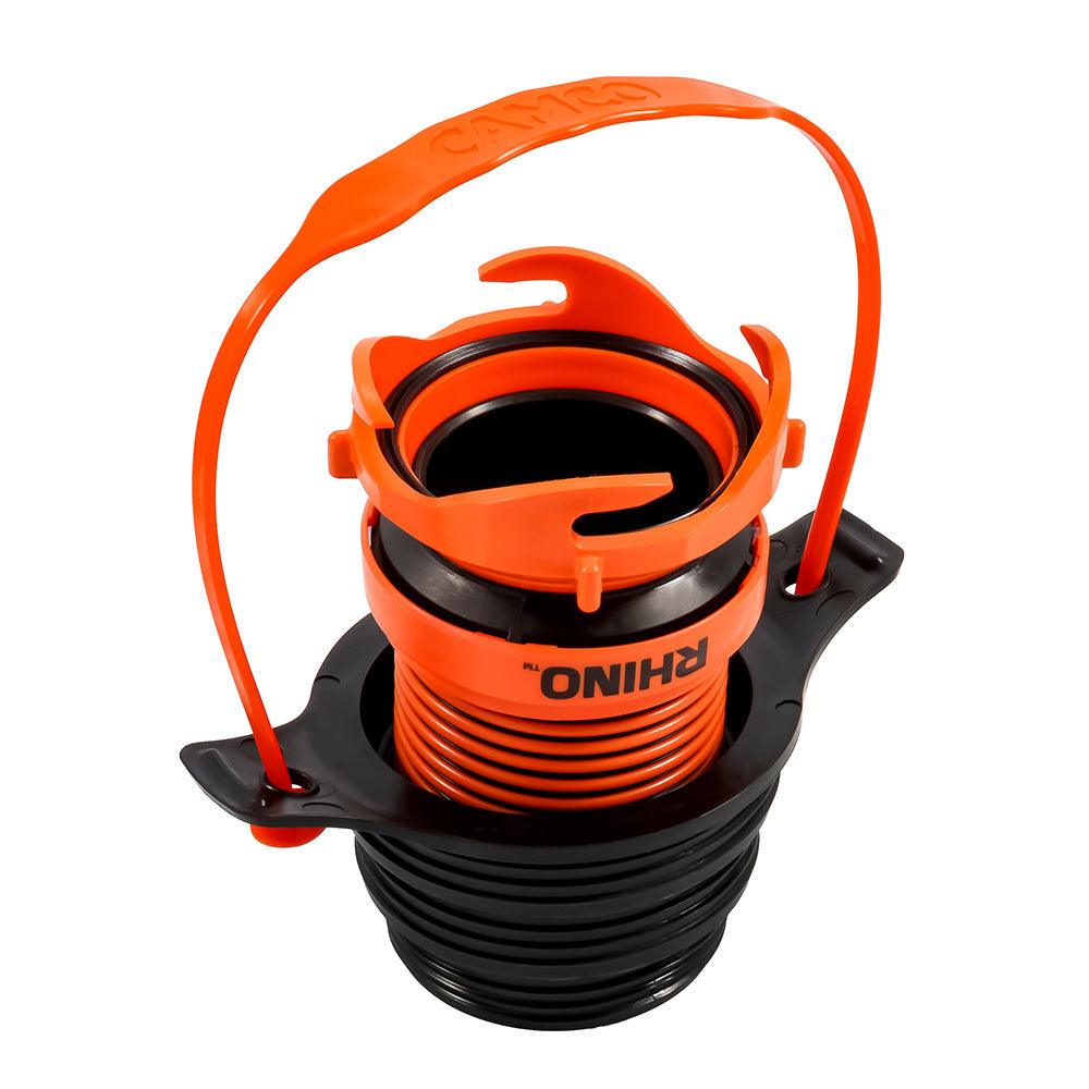 Camco Rhino Sewer Hose Seal Flexible 3 In 1 w/Rhino Extreme & Handle - Kesper Supply