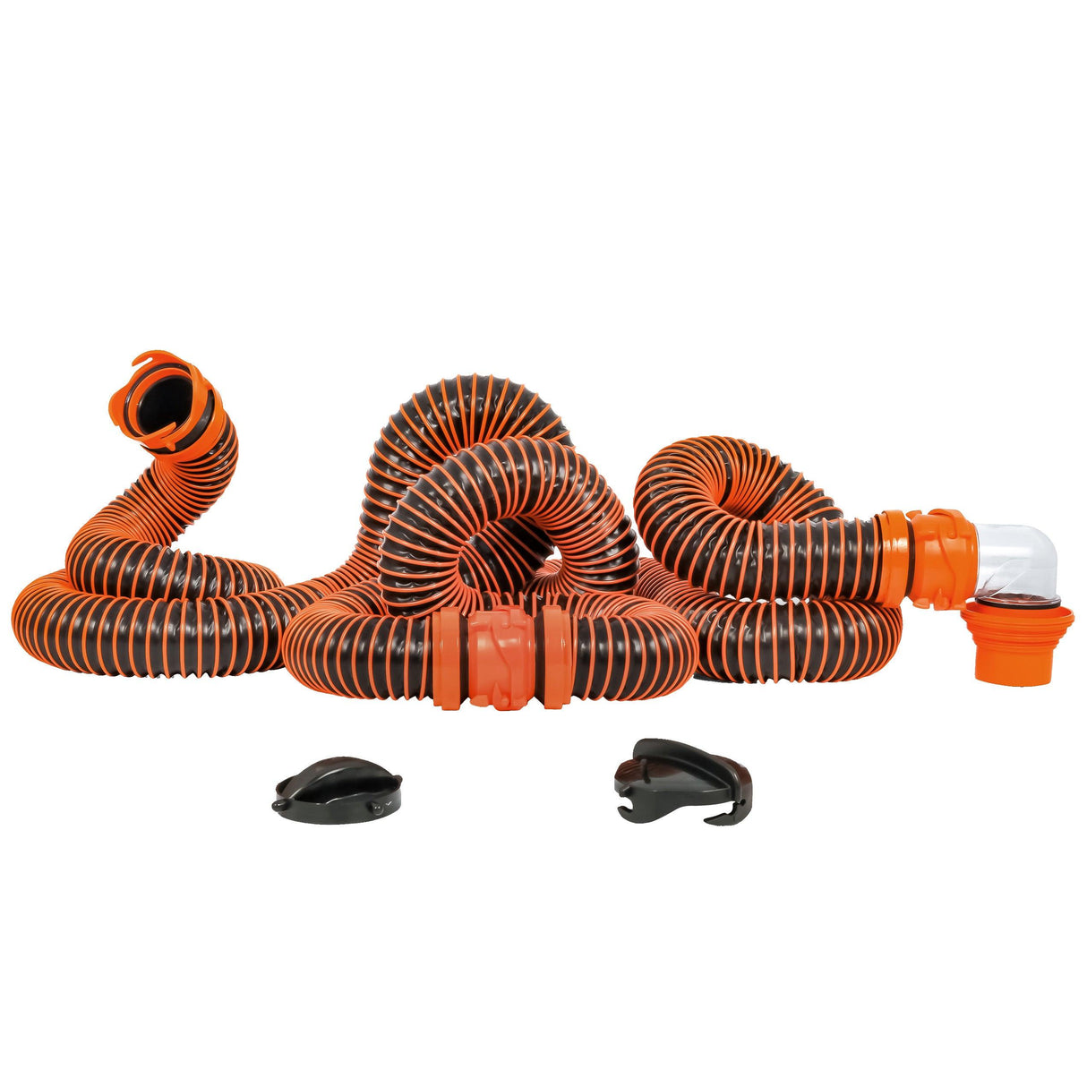 Camco RhinoEXTREME 20' Sewer Hose Kit w/4 In 1 Elbow Caps - Kesper Supply