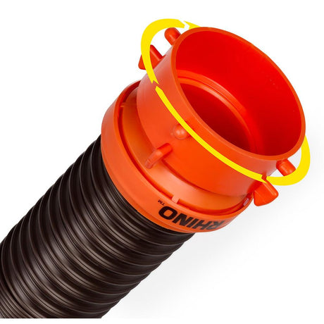 Camco RhinoFLEX 10' Sewer Hose Extension w/Swivel Bayonet & Lug - Kesper Supply