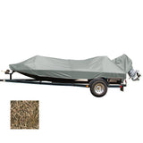 Carver Performance Poly-Guard Styled-to-Fit Boat Cover f/18.5' Jon Style Bass Boats - Shadow Grass - Kesper Supply