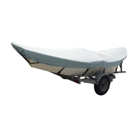 Carver Poly-Flex II Styled-to-Fit Boat Cover f/16' Drift Boats - Grey - Kesper Supply