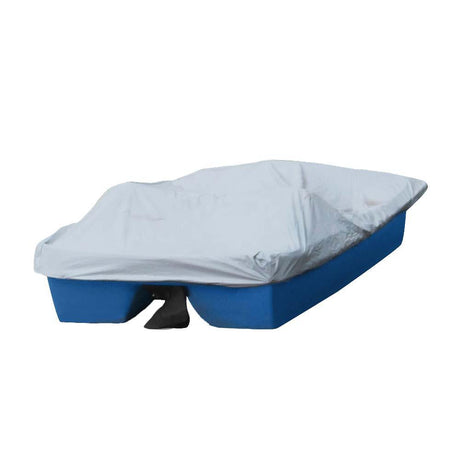 Carver Poly-Flex II Styled-to-Fit Boat Cover f/7'2" 3-Seater Paddle Boats - Grey - Kesper Supply