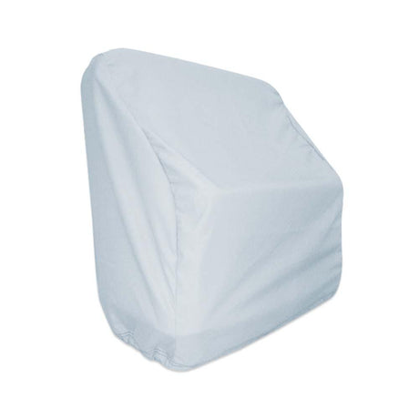 Carver Poly-Flex II Universal Reversible Seat Cover - 40"H x 35"W x 19"D - Grey - Kesper Supply