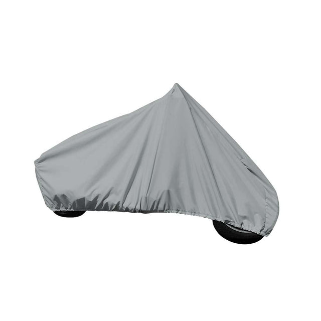 Carver Sun-DURA Cover f/Full Dress Touring Motorcycle w/Up to 15" Windshield - Grey - Kesper Supply