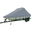 Carver Sun-DURA Specialty Boat Cover f/18.5' Sterndrive V-Hull Runabout/Modified Boats - Grey - Kesper Supply