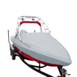 Carver Sun-DURA Specialty Boat Cover f/20.5' V-Hull Runabouts w/Tower - Grey - Kesper Supply