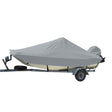 Carver Sun-DURA Styled-to-Fit Boat Cover f/21.5' Bay Style Center Console Fishing Boats - Grey - Kesper Supply