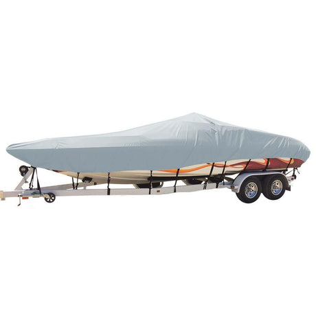 Carver Sun-DURA Styled-to-Fit Boat Cover f/21.5' Day Cruiser Boats - Grey - Kesper Supply