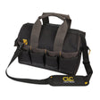 CLC L230 Tech Gear LED Lighted BigMouth Tool Bag - 14" - Kesper Supply