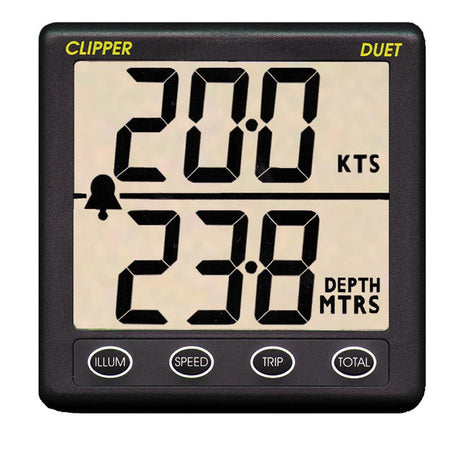 Clipper Duet Instrument Depth Speed Log w/Transducer - Kesper Supply