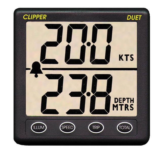 Clipper Duet Instrument Depth Speed Log w/Transducer - Kesper Supply